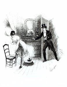 A Man Visiting a Prostitute